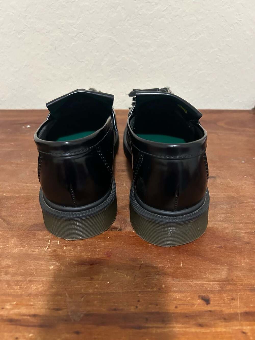 Dr. Martens Adrian Black Smooth Tassel Loafers Size 7 Men’s - Picture 5 of 10